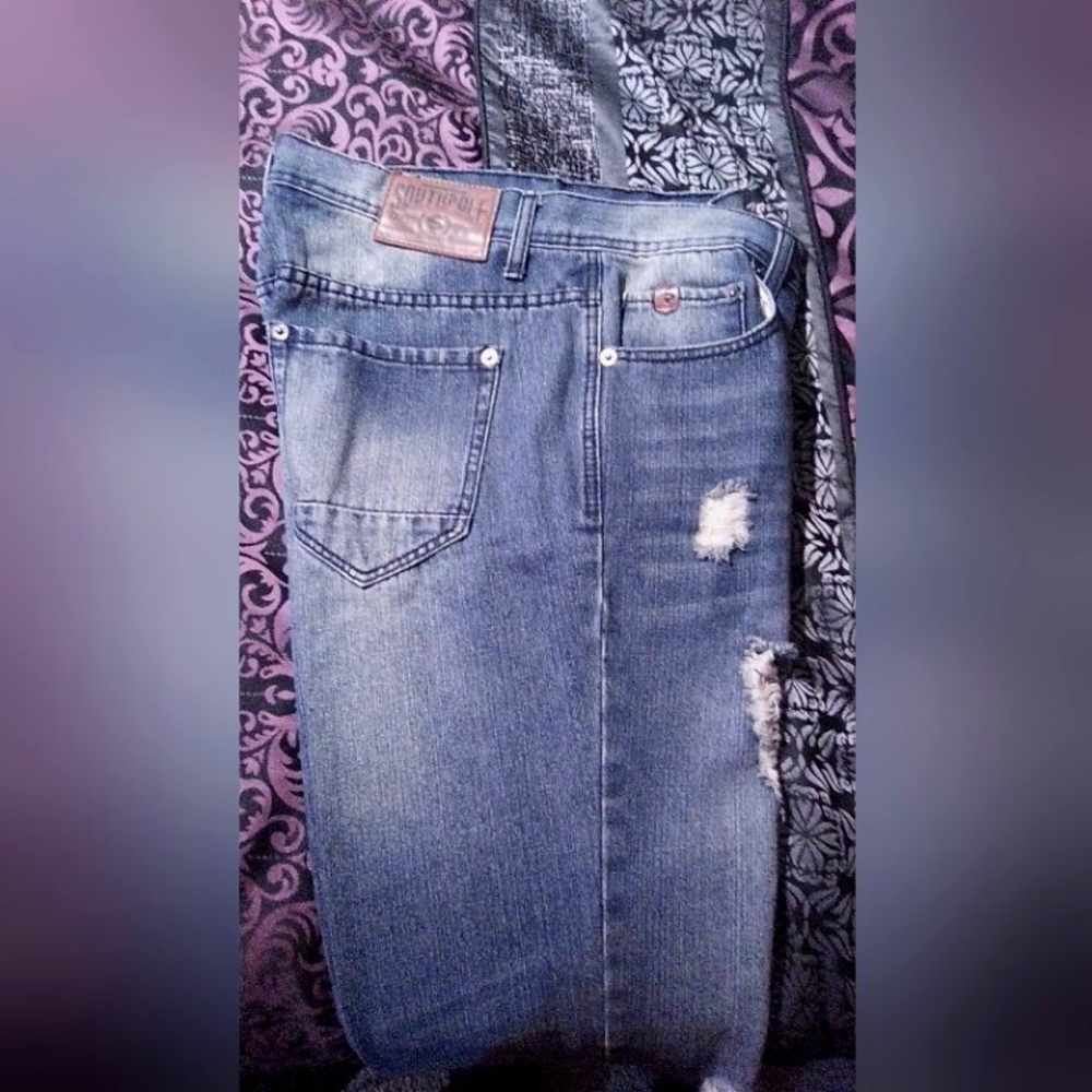 SOUTHPOLE vintage distressed jeans